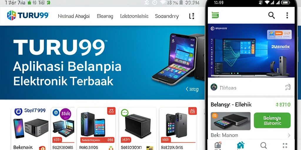 Antarmuka TURU99 yang modern dan user-friendly.